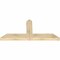 Ekena Millwork Portland Rough Sawn Timber Gable Bracket, Douglas Fir, 60"W x 27"H x 4"D x 6"F, 11/12 Pitch GBW060X27X0406POR00RDF - alternate 2
